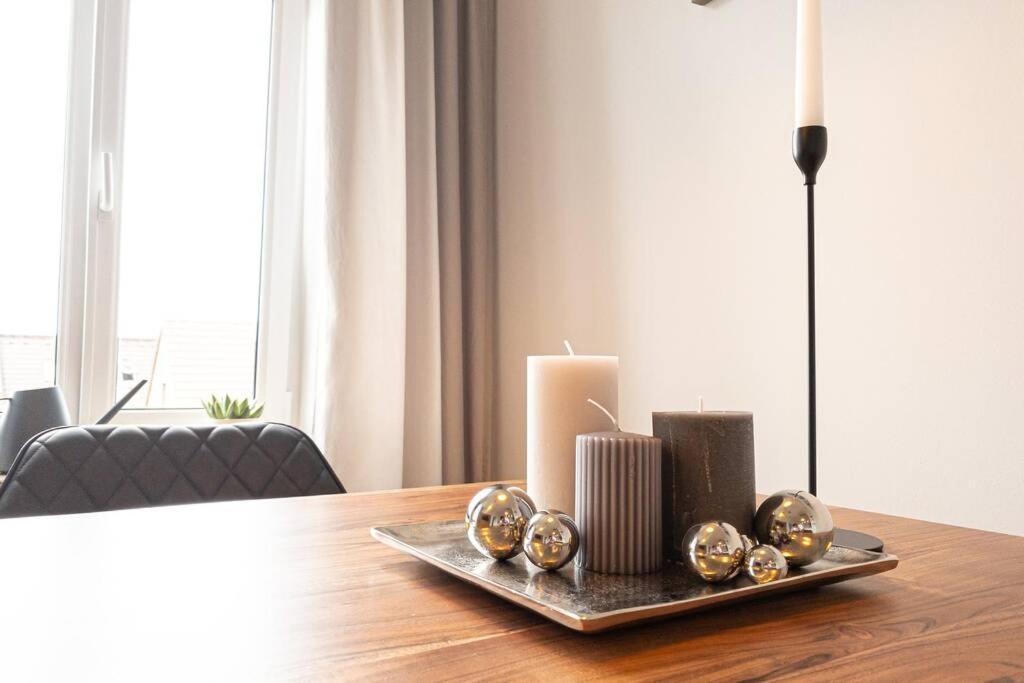 Luxus-Apartment in Leipzig mit Privat-Parkplatz Buitenkant foto
